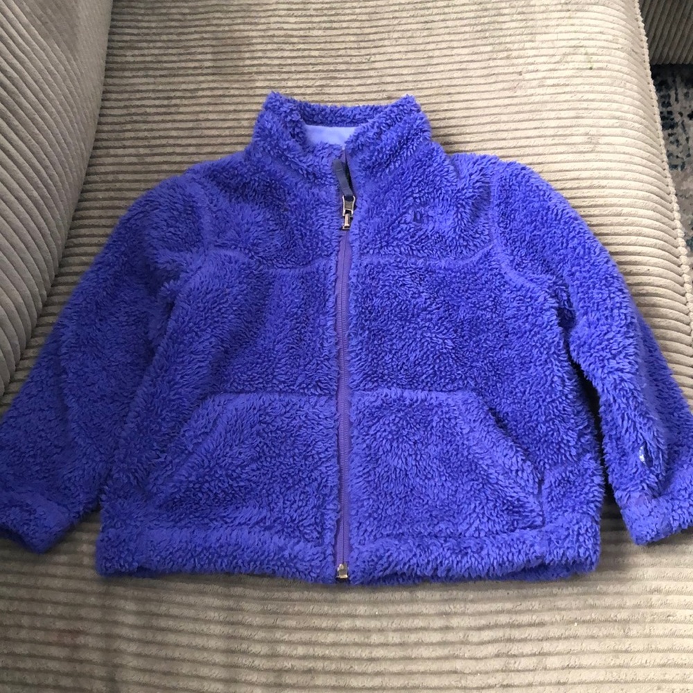 L.L. Bean zip up; Size 2-3T; Purple